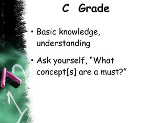 Differentiated Grading Layering Slides | PPT