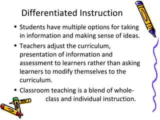 Differentiated Instruction | PPT