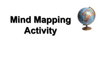 Mind Mapping 
Activity 
 