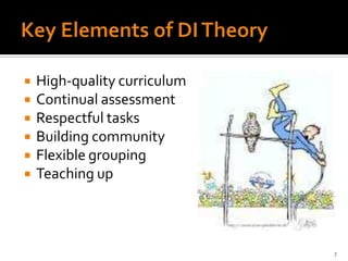 Because meeting a student’s needs maximizes growth.