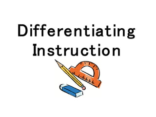 Differentiated instructions | PDF