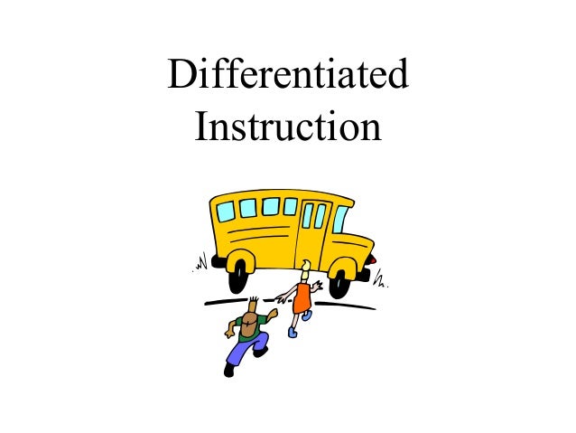 differentiated instruction quizlet