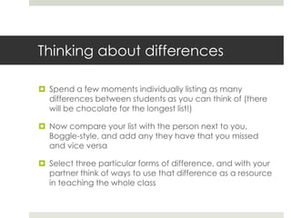 Differentiated learning | PPTX