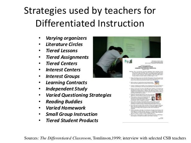 Educator In Oz What Is Differentiated Instruction