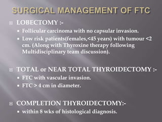 Differentiated thyroid carcinoma | PPT