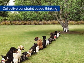 Collective constraint based thinking
 