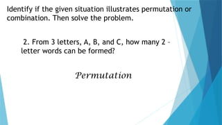 Differentiate Permutation from combination [Autosaved].pptx