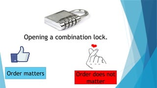 Differentiate Permutation from combination [Autosaved].pptx