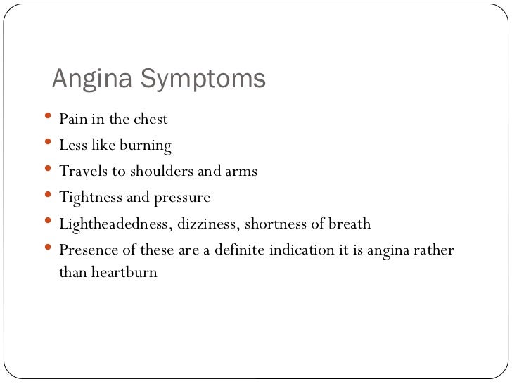 Differentiating Heartburn From Angina Symptoms