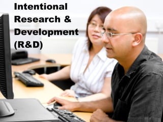 Intentional Research & Development (R&D) 