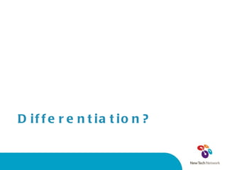 Differentiation? 