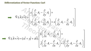Scalar and vector differentiation | PDF