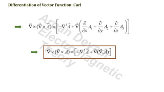 Scalar and vector differentiation | PDF