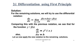Comprehensive Guide to Differentiation and Integration Techniques in ...