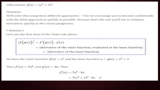 Differentiation | PPTX