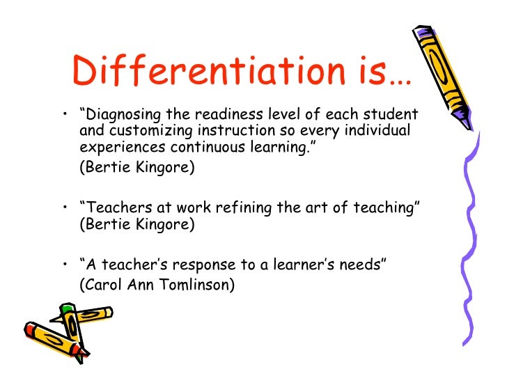teaching differentetion teaching differentetion