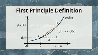 First Principles Rule In Math Differentiation 1 - Rules For CSEC AddMath.pptx