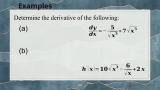 Differentiation 1 - Rules For CSEC AddMath.pptx