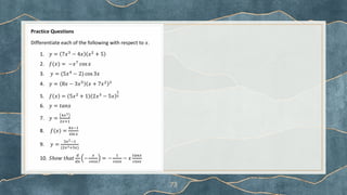Differentiation 1 - Rules For CSEC AddMath.pptx