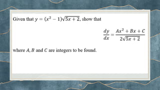 Differentiation 1 - Rules For CSEC AddMath.pptx