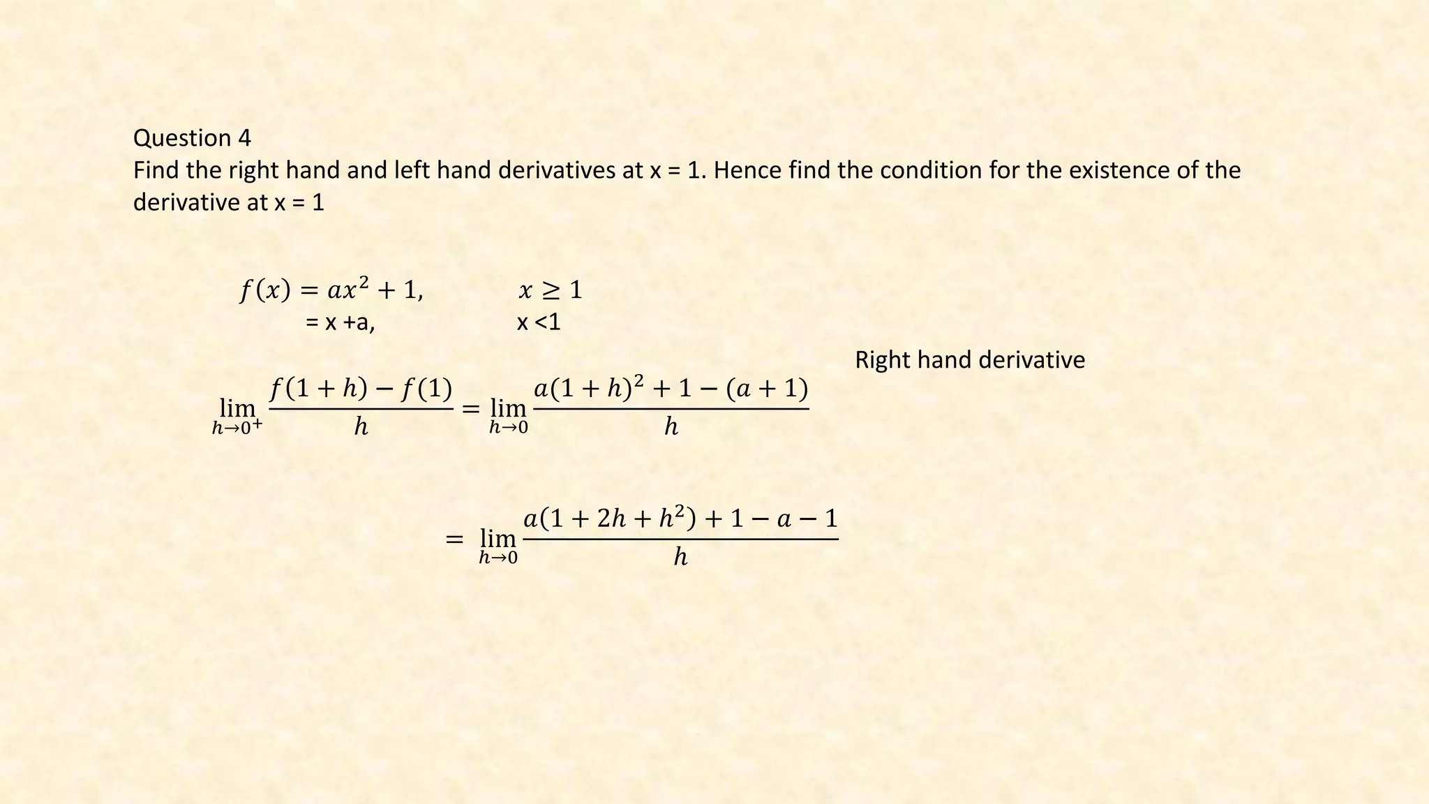 Differentiation by first principles | PPTX