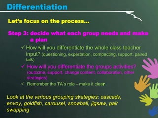 Differentiation for elementary | PPTX