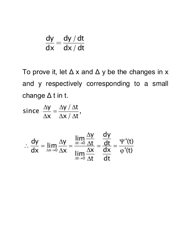 Understanding Differentiation JEE Main 2014 Maths