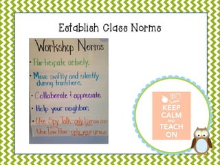 Establish Class Norms

 