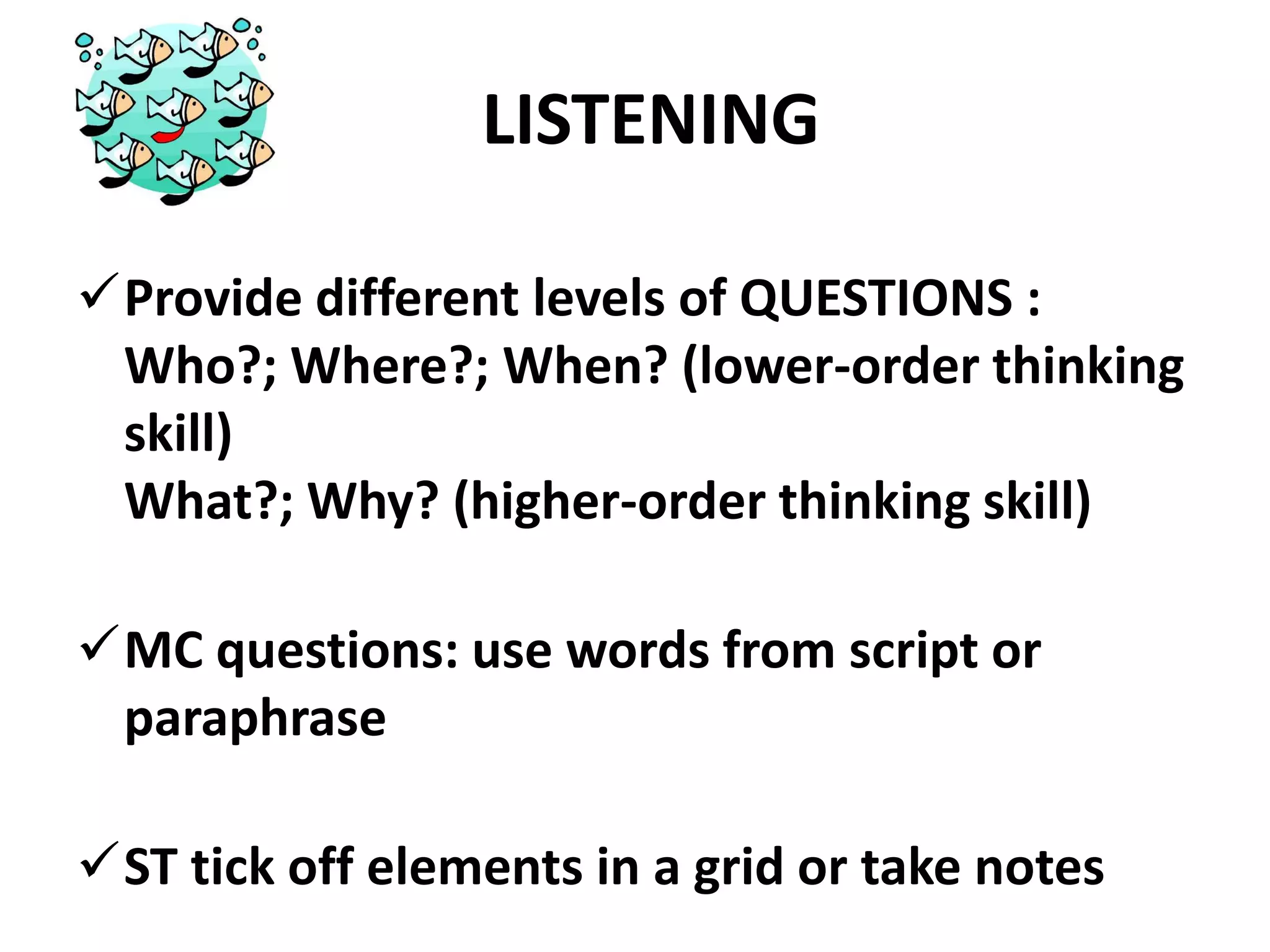 Cognitive abilityDifferentiation: HOW? VOCABULARY   How would you use / adapt the following materials / tasks to differentiateaccording to readiness? Handout 1: ‘The engineer and the manager’