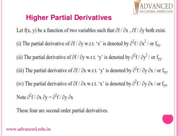 Differentiation Differentiation