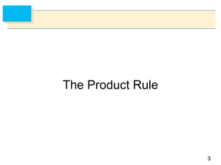 Differentiation rules for learning Calculus | PPT