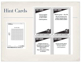 Hint Cards
 
