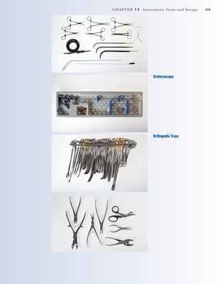 CHAPTER 13 Instrument Trays and Setups 173
Ureteroscope
Orthopedic Trays
2545_Ch13_167-180 18/10/11 2:16 PM Page 173
 