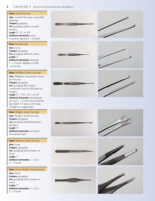 Stapler Tooth Differentiation surgical instruments | PDF