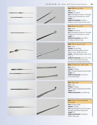 Differentiation surgical instruments