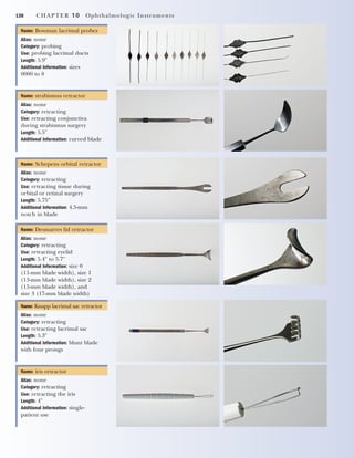 Differentiation surgical instruments