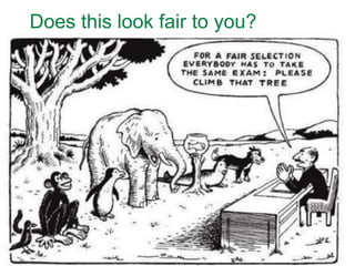 Does this look fair to you?
 