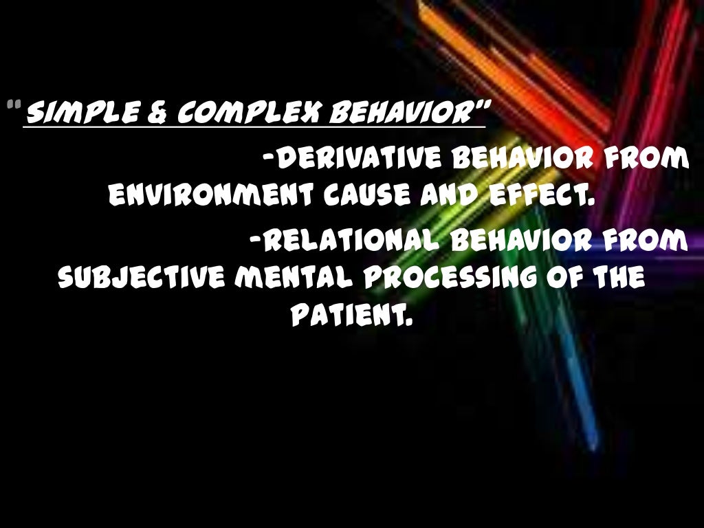 Different Kinds Of Behavior