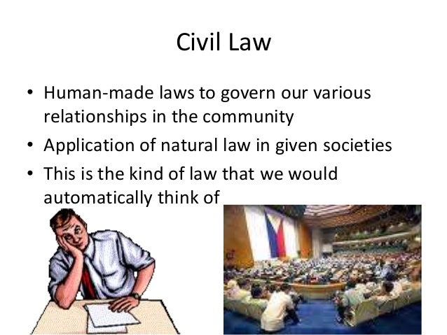 the different types of law