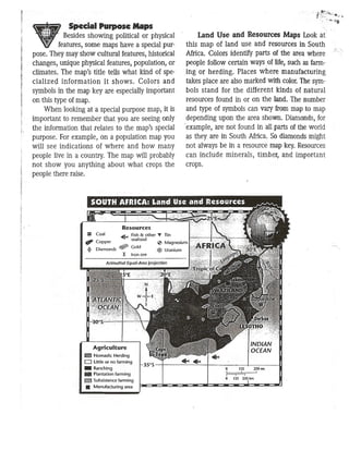 Different kinds of maps homework | DOC