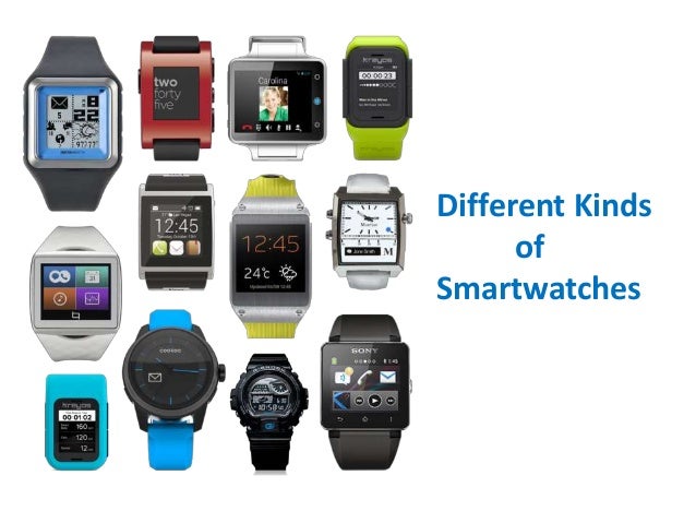 different smartwatch brands