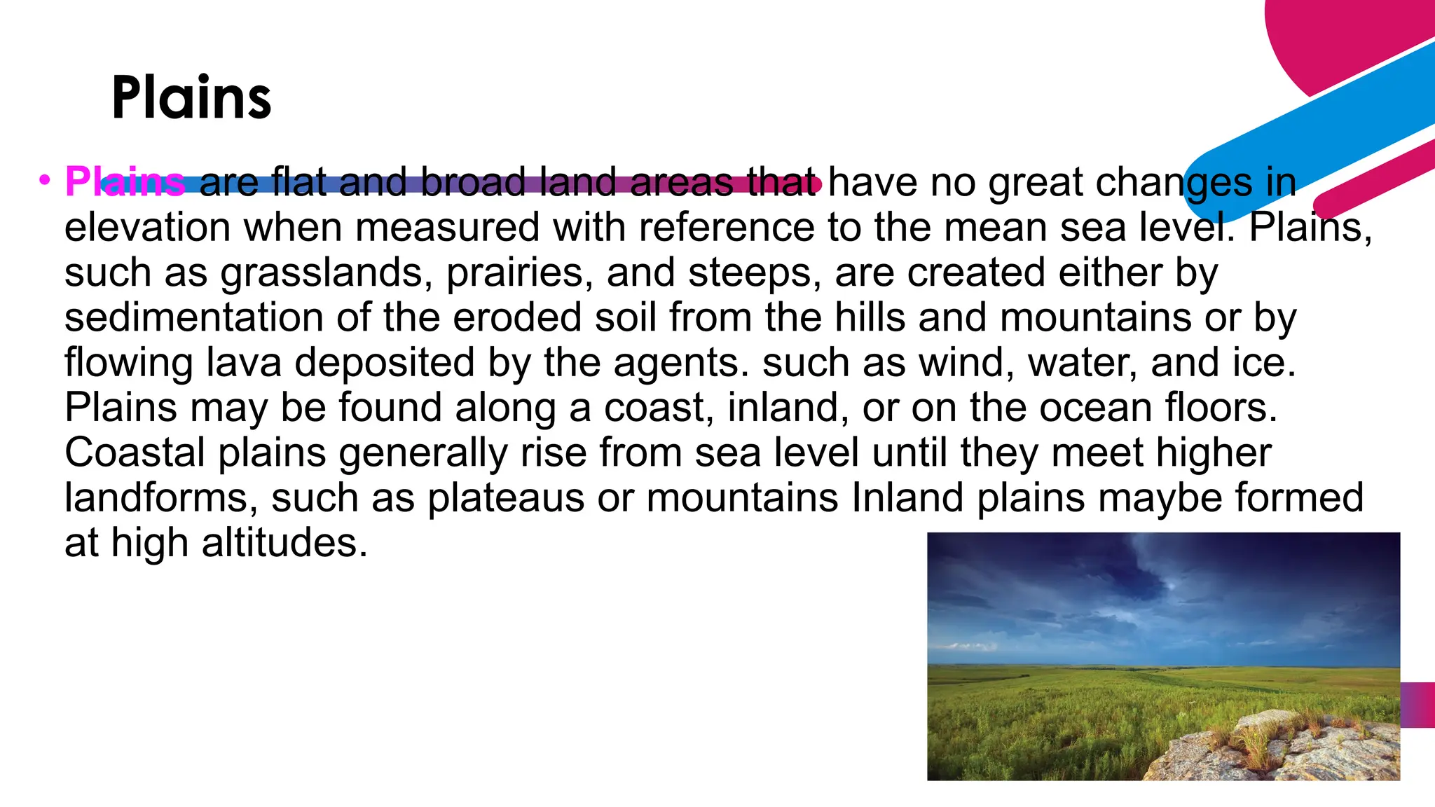 DIFFERENT LANDFORMS AND PROCESSES INVOLVED IN THEIR FUNCTION grade 10.pptx