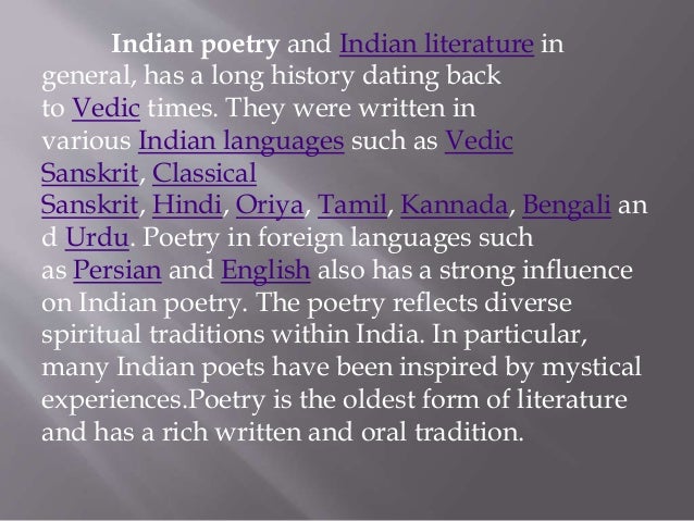 Different Literary Genres of India