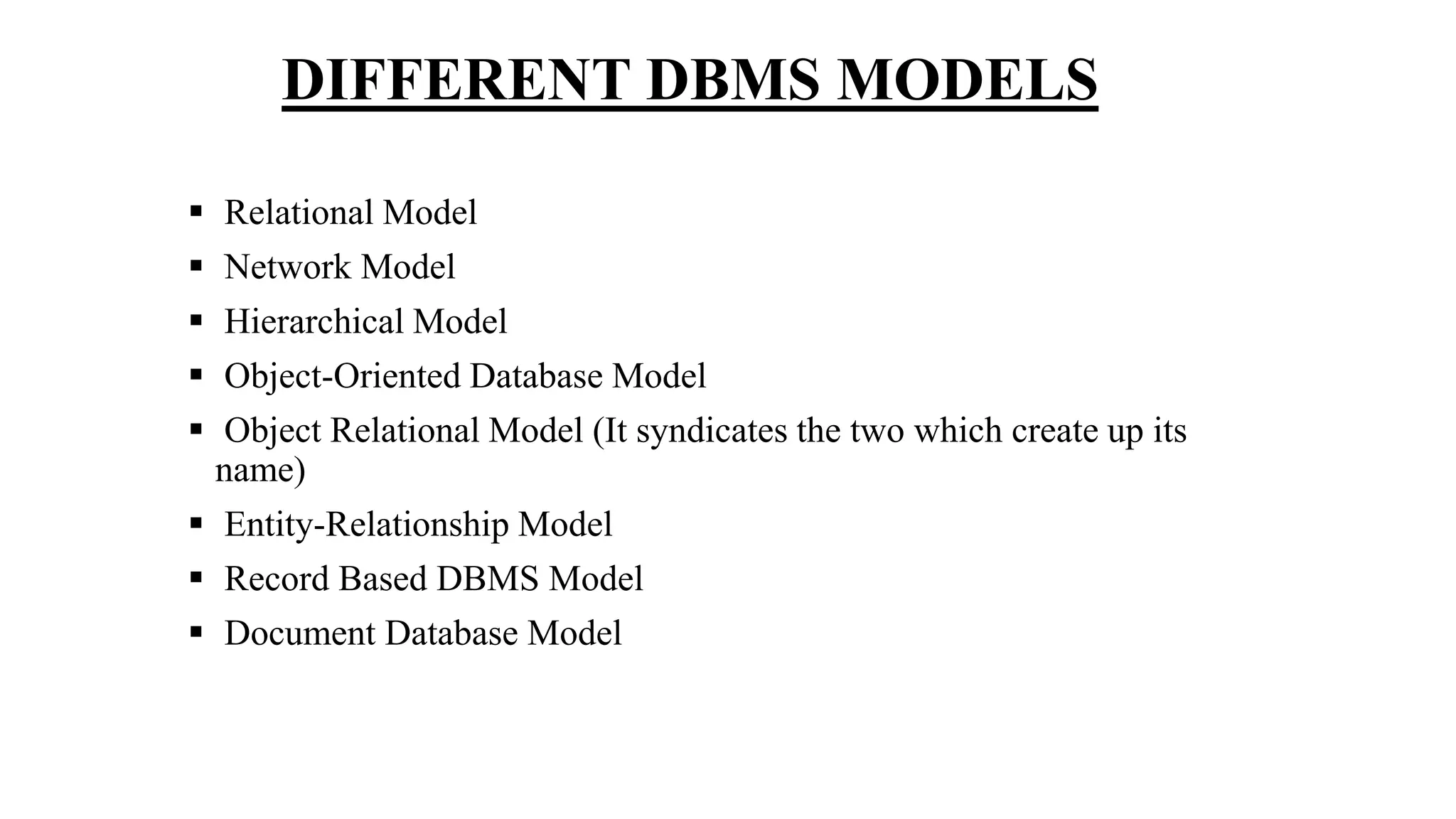 DIFFERENT MODELS IN DBMS.pptx