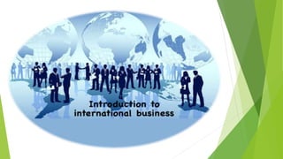 Different modes of entry into international market | PPTX