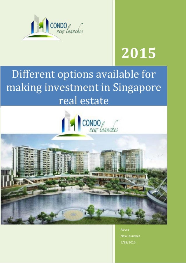 Best investment options in singapore