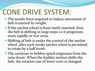 Differents parts of Simplex Machine and their Functions | PPTX