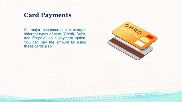Payment options online store