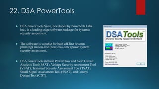 22. DSA PowerTools



 