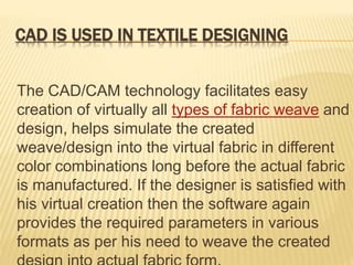 Different software use for textile design | PPTX